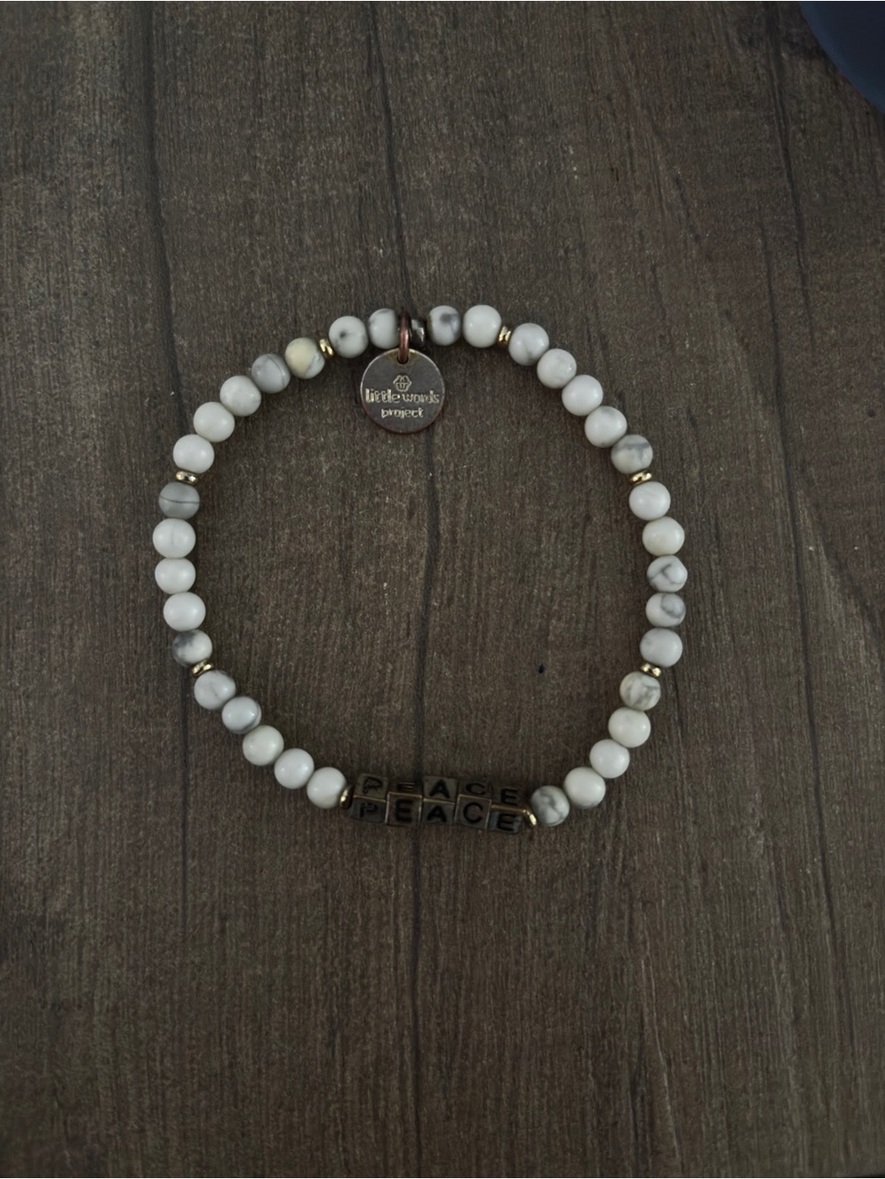 Bracelet LWP LITTLE WORDS PROJECT PEACE